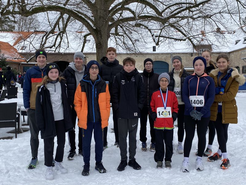 Lauf-AG macht keine Winterpause – Teilnahme am Winterlauf in Porz